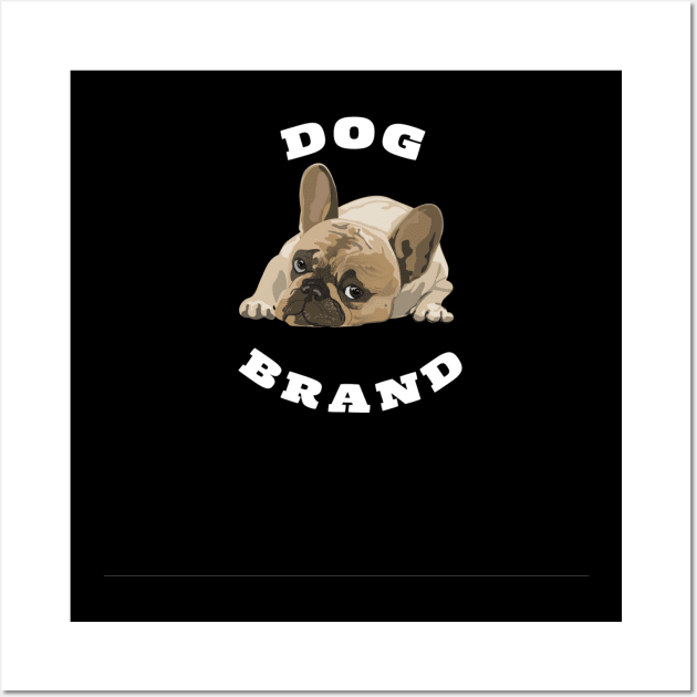 Vintage dog brand lovers- dogs pets Wall Art by AWhouse 